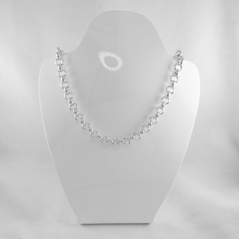 Sterling Silver Belcher Necklace