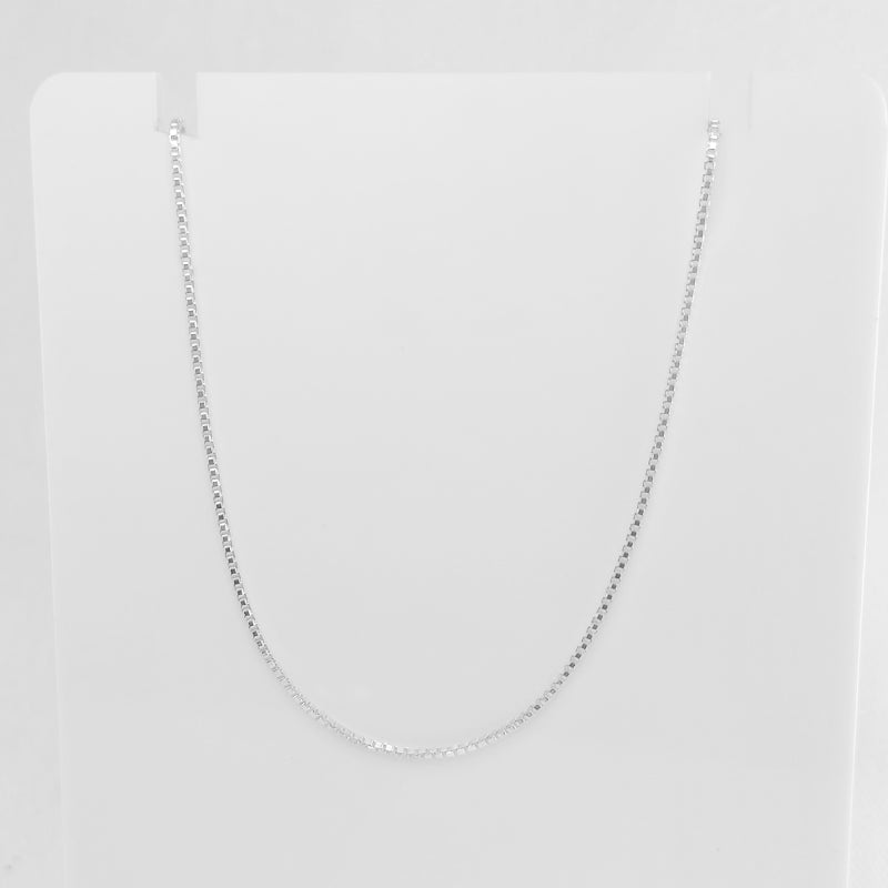 Sterling Silver Box Chain - Necklace
