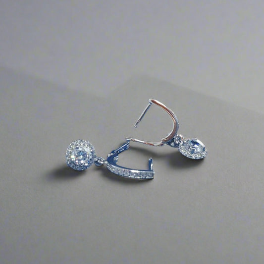 Sterling Silver Drop Earrings - Silver Image Jewellery