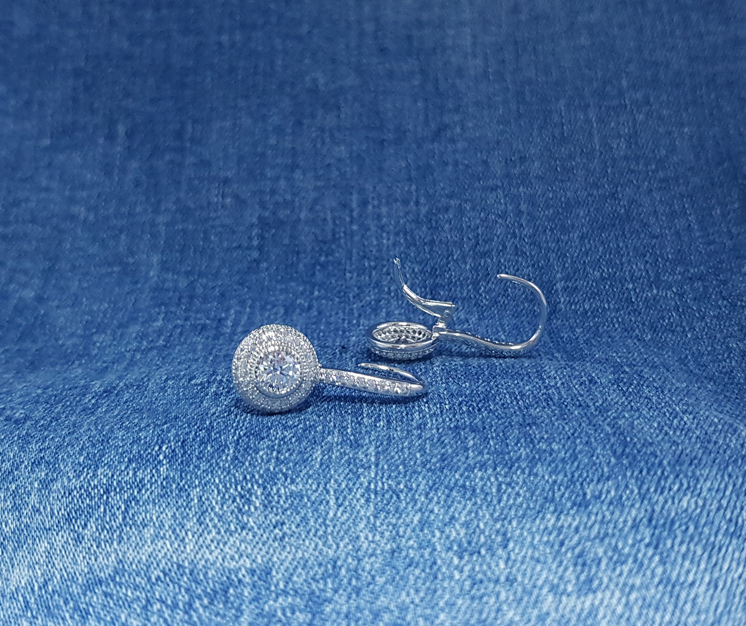 Sterling Silver Drop Earrings - Silver Image Jewellery