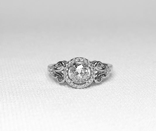 Sterling Silver Cubic Zirconia Ring