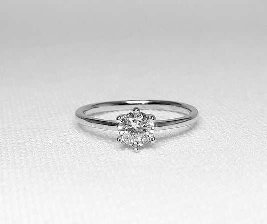 Sterling Silver Cubic Zirconia Ring