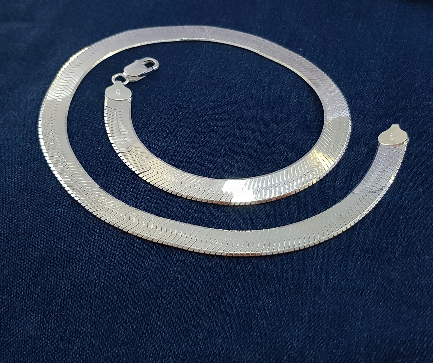 Herringbone Chain- Sterling Silver Chain