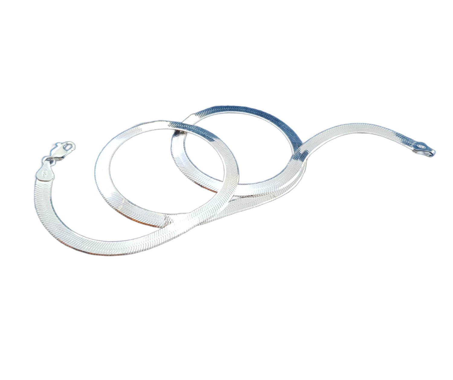 Herringbone Chain- Sterling Silver Chain