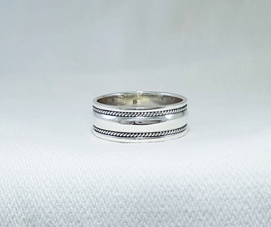 Sterling Silver Men's Ring