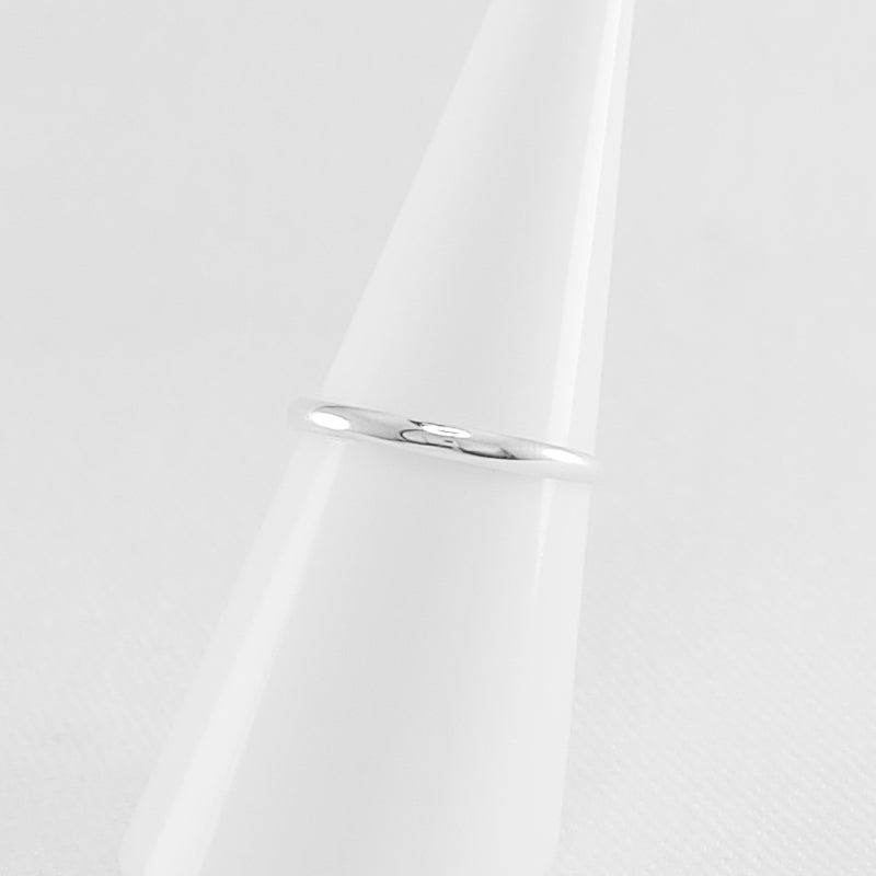 Sterling Silver Plain Band Ring