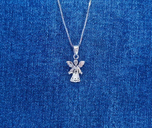 Sterling Silver Angel Pendant or Charm