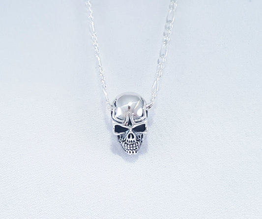 Sterling Silver Skull Pendant