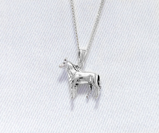 Sterling Silver Horse Pendant