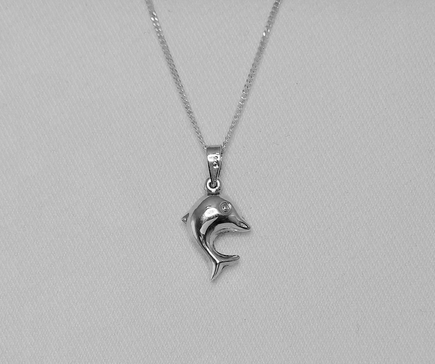 Sterling Silver Dolphin Pendant