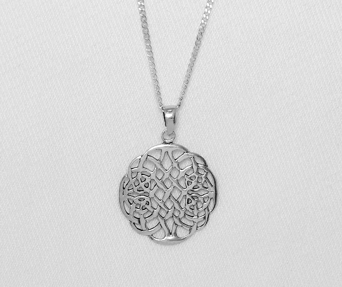 Sterling Silver Tree of Life Pendant Charm 
