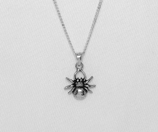 Sterling Silver Spider Pendant or Charm