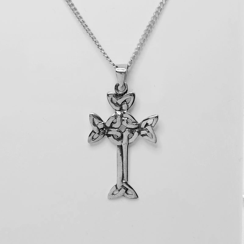 Sterling Silver Celtic Cross Pendant