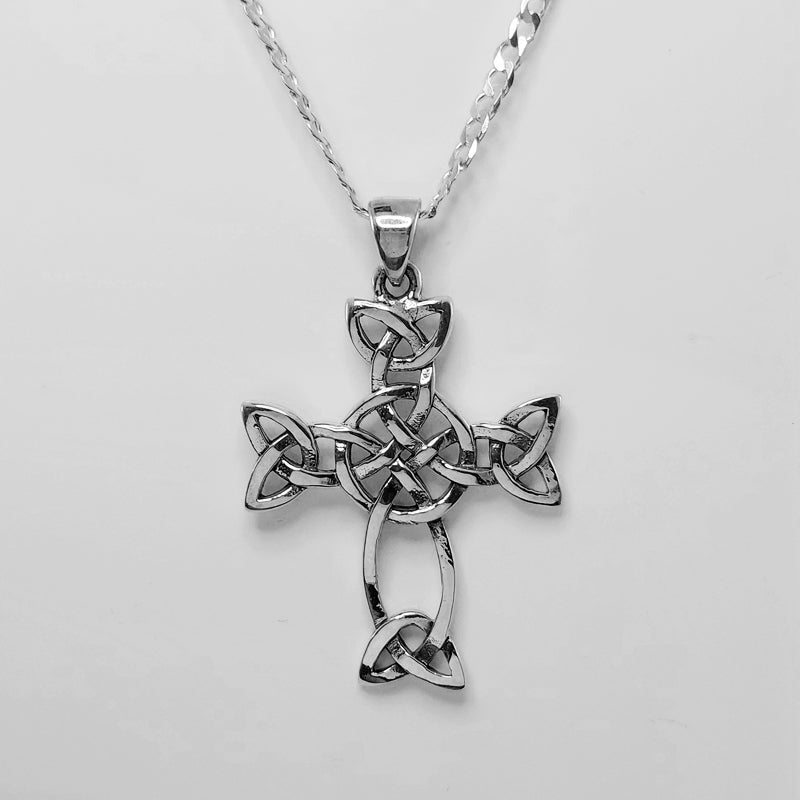 Sterling Silver Celtic Cross Pendant