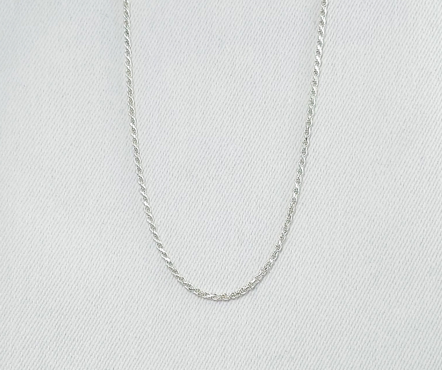 Sterling Silver Rope Chain