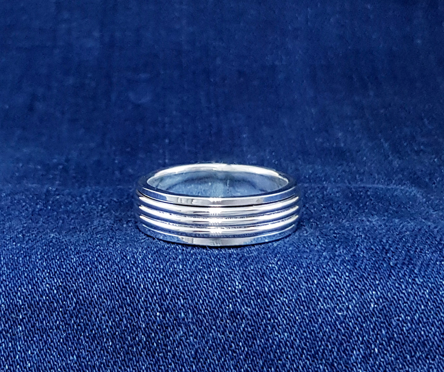 Sterling Silver Ring - Plain Spinner