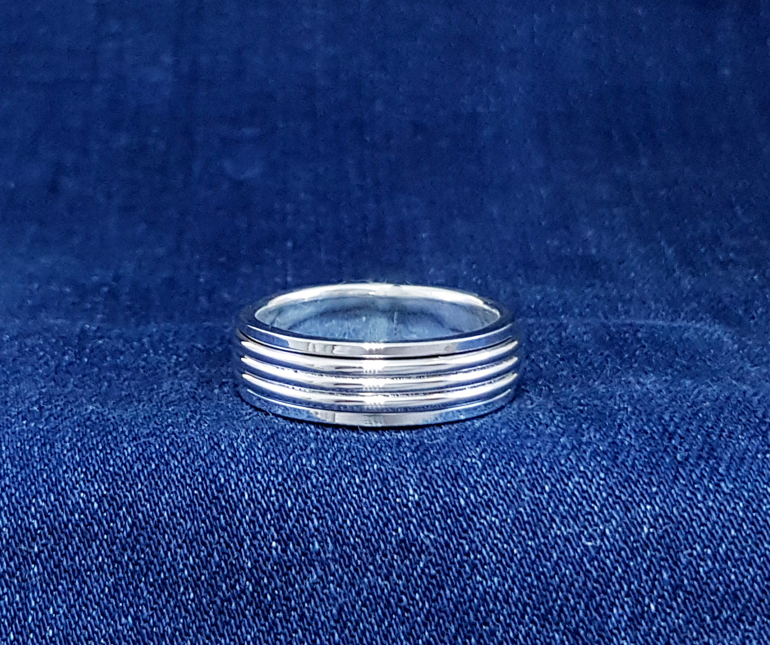 Sterling Silver Ring - Plain Spinner