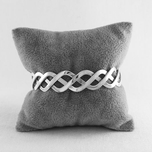 Sterling Silver Cuff Bangle for Women