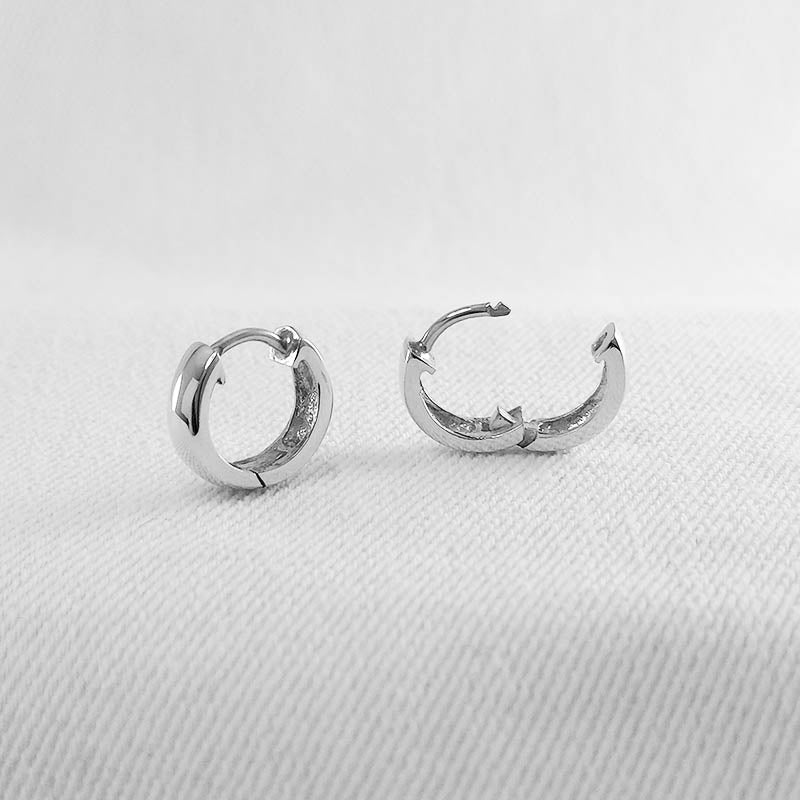 Sterling Silver Hoop Earrings