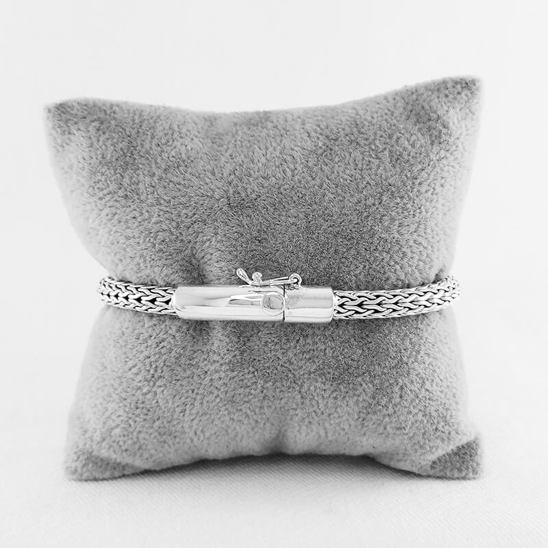Sterling Silver Bracelet for Men. Intricate Design