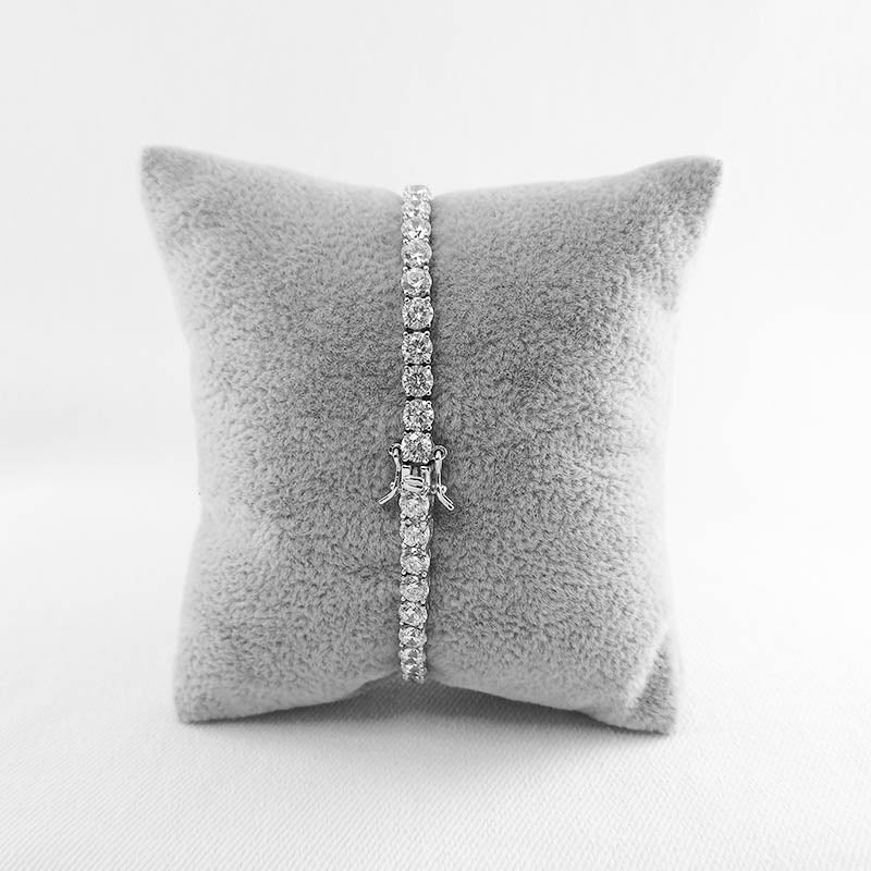 Sterling Silver Tennis Bracelet For Women