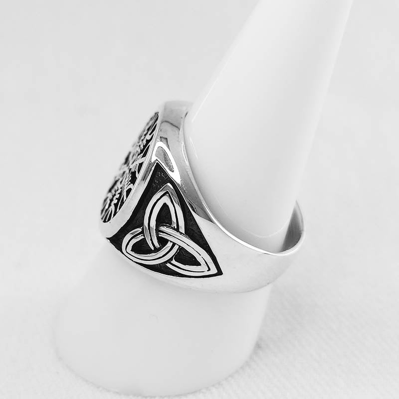 Silver Helm of Awe Ring - Viking Ring
