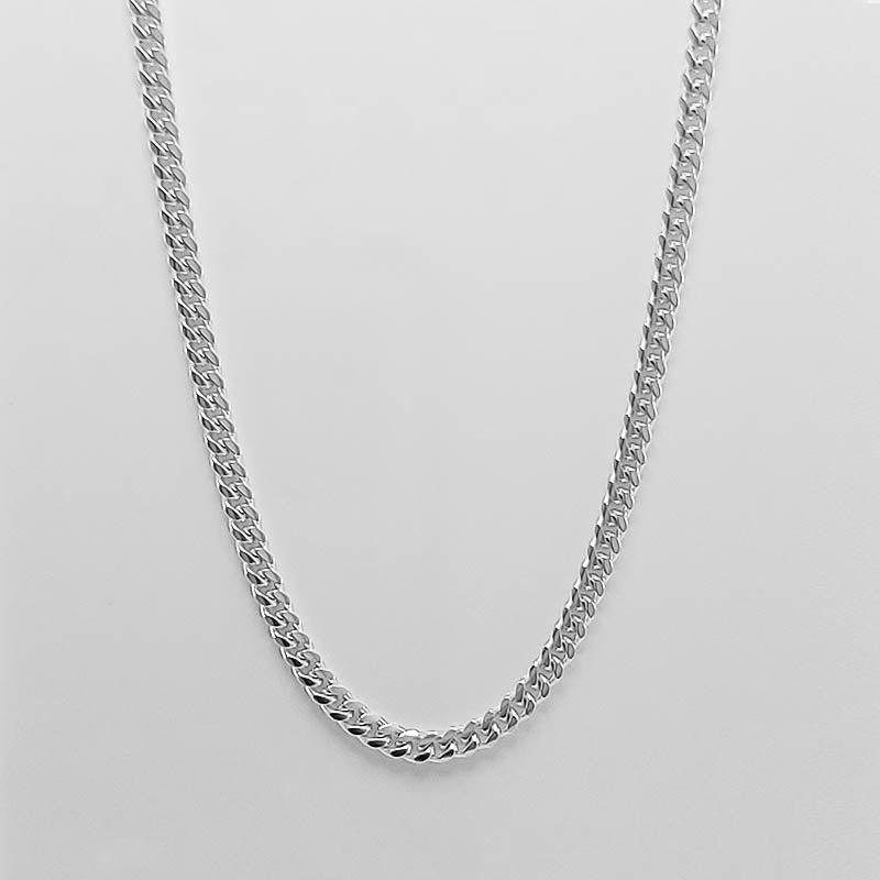 2,8mm Cuban Link Chain | Silver Cuban Chains For Men