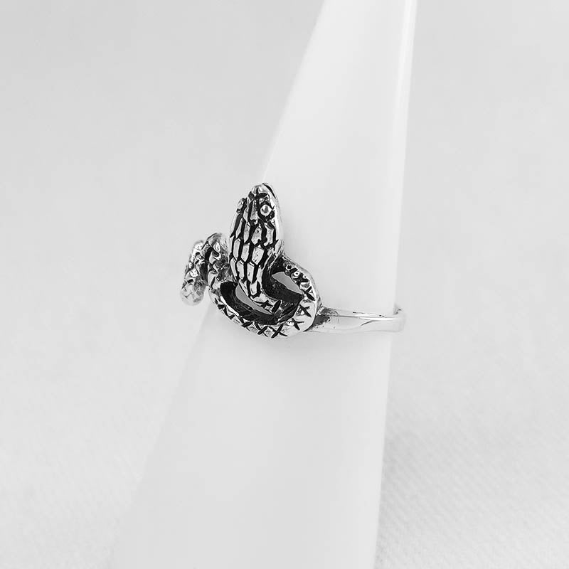 Sterling Silver Snake Ring