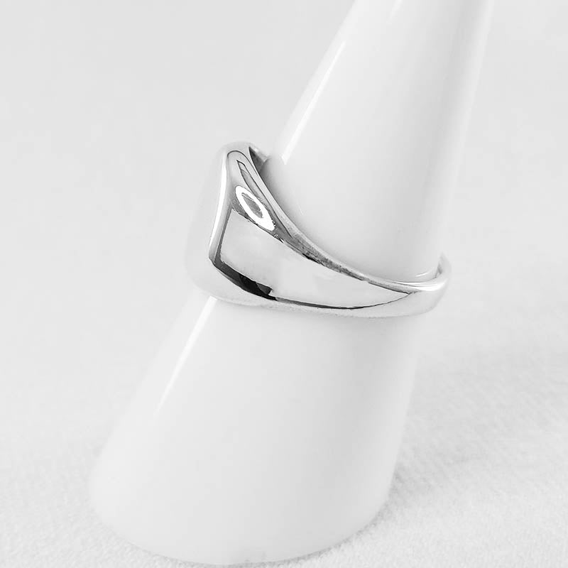 Oval Signet Ring Made with Sterling Silver