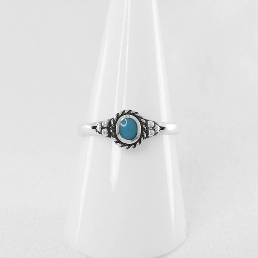 Sterling Silver Turquoise Ring